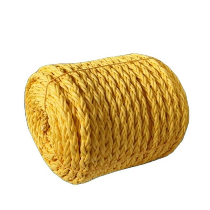 Strong fiber UHMWPE rope